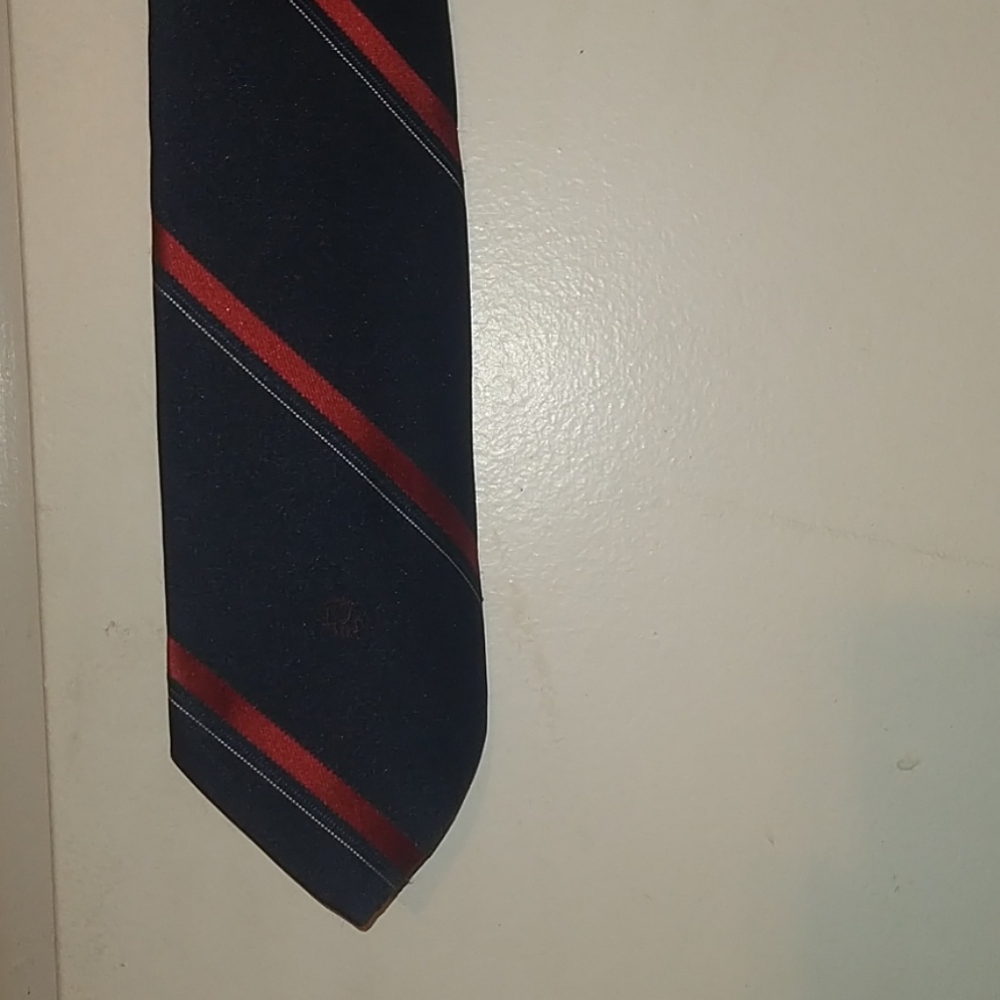 Vintage Christian Dior Tie - Blue